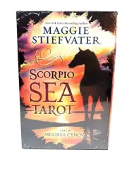 Scorpio Sea Tarot Deck & Book Kit - Maggie Stiefvater / Melissa Cynova Sealed