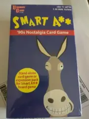 Smart Ass 90s Nostalgia Card Game Stand-Alone or Expansion Pack Factory Sealed