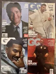 GQ Magazine John Mulaney, Michael B. Jordan, Novak Djokovic, Ben Affleck