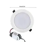 12W LEDs Recessed Lighting Downlight With IR Remote Control 16 Color & 4 Flas