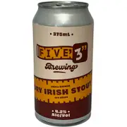 Five 3 Brewing Dry Irish Stout Can 375mL