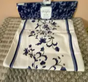Blue Portofino by Spode 72x14 in Floral Table Runner Rectangular @