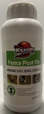 Kraken Bond Fence Post Mix Composite Footing Compound 1 Post Setting Kit