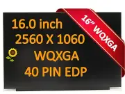 300NIT 165hz 2.5K 16.0" WQXGA LAPTOP LCD Screen F Alienware m16 R1 R2 P124F New