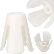 Syhonic Plastic Coil Claw Thread Spool Cone Holder for Janome 644D 744D Serger Overlocker Sewing Machine - 8 Pcs/Pack