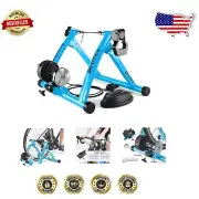Unisex Indoor Cycling Trainer Stand - Adjustable & Space-Saving, 330lbs Capacity