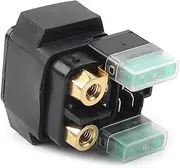 QASULER 1Pcs Motorcycle Starter Solenoid Relay, for Yamaha, YFM 660 400 450 350 TTR125 TTR230 TTR90 TW200 VT600 VT700 WR250 XVS1100 Motorcycle Engine Start Relay