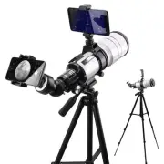Telescope - 70mm Aperture with All-Metal Smartphone Photography Mount & Star ...