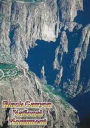 Postcard Colorado Black Canyon of the Gunnison National Park NrMINT Unused 1990s