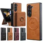 Magnetic Detachable Wallet Stand Leather Case For Samsung Galaxy Z Fold 6 5 4 3