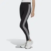 在飛比找momo購物網優惠-【adidas 愛迪達】運動服 緊身長褲 女褲 3 STRI