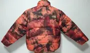 North Face NSE Elements 2000 Coral Ice Dyed Print Puffer Jacket Sz XXL NEW!