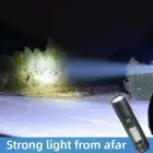 LED flashlight strong light rechargeable mini portable flashlight small Z2C0