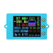 Wireless Voltmeter Ammeter DC 120V 100A VOLTAGE AMP AH SOC Power Battery Tester