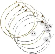 ULDIGI 14 Pcs Strings The Strings Musical Instrument Irish Lyre Harp Instrument Fittings Bass Guitar Accessories Choroi Pentatonic Harp Lap Harp Bass Accessories Accesories Golden Steel