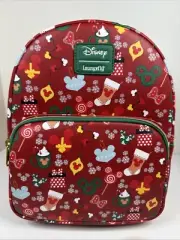Loungefly Disney Mickey Mouse Holiday Sweets & Treats Mini Backpack