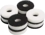 LTWHOME Compatiable Foam and Carbon Rings Fit for Biorb Filter Set/Service Kit (