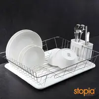 在飛比找誠品線上優惠-【韓國 Stopia】餐具瀝水架