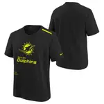 Miami Dolphins Volt Short Sleeve T-Shirt - Black - Youth