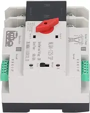 2P Dual Power Automatic Transfer Switch Generator Uninterruptible Changeover Switch AC230V for Household Use (32A)