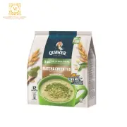 QUAKER Oat Cereal 3in1 Drink Matcha 12 Sachets - Halal Certified Malaysia
