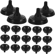 DOITOOL 24pcs Desk Flag Stand Holder Small Flag Holders for Office Desk Decorations Easy to Use and Compact Design for Table Display