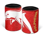 Dolphins NRL Beer Can Bottle Cooler Stubby Holder Cosy