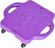 Portable Scooter Board for Children with Casters for Home and Playground
