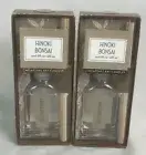 Chesapeake Bay Candle Hinoki Bonsai Reed Diffuser Refill Set of 2 New