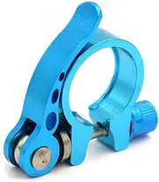 Kisangel Quick-release Seatpost Clamp for Bike 28.6mm Aluminum Road Casual Bicycle Accessory