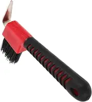 BESPORTBLE 3pcs Grip Horse Hoof Pick Brush with Comfortable Grip for Daily Grooming Random Color