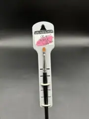 Vintage Grumbacher Paint Brush Size 4 Red Sable Long Handle 626-F Oil/Acrylic