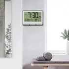 Alarm Clock Electronic Clocks Hygrometer with Back Light Indoor Display Snooze