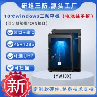 在飛比找露天拍賣優惠-防爆平板電腦windows10系統|8英寸10英寸工業三防平