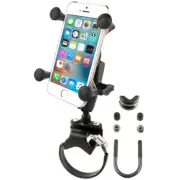RAM ATV/UTV Mount w/ X-Grip Holder for Handlebar Roll bar - Fits iPhone & Others