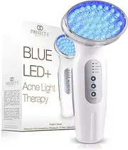 Blue LED+ Acne Light Therapy by Project E Beauty | Anti-Acne Skincare Routine | Reduce Dark Spots & Scars | Calm Inflammation & Sensitive Skin | Reduce Blemishes | For Skin Rashes & Oily Skin