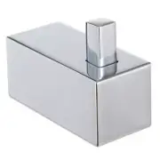 Mizu BLOC MK2 ROBE HOOK 53x40x25mm Wall Mounted, Zinc Alloy CHROME