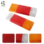 PAIR Tail Light LENS for Toyota Hilux 05-11 Landcruiser 75-79 Series Tray Ute