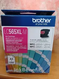 在飛比找Yahoo!奇摩拍賣優惠-☆呈運☆BROTHER 兄弟LC565XL-M紅色原廠MFC