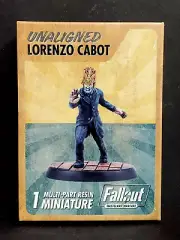 Unaligned LORENZO CABOT Fallout Wasteland Warfare Modiphius New