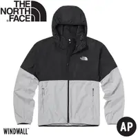 在飛比找蝦皮商城優惠-【The North Face 男 防風防曬外套《 黑/淺灰