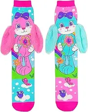 [Madmia] Hunny Bunny Socks, Adorable Knee-High Socks with Soft Floppy Ears