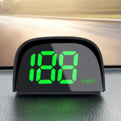 GPS Digital Speedometer MPH Head Up Display For Car SUV Truck Plug/Play Black (for: Honda Civic)