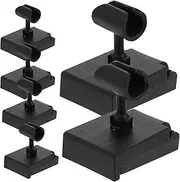 ERINGOGO 6Pcs Adjustable Microphone Stand Base Multipurpose Tabletop Mic Mount Clamp for Live Streaming Recording and Singing for Desks Workstations and Public Events