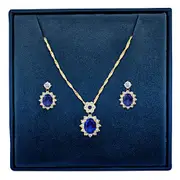 Princess of Wales Pendant and Earrings Set
