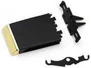 MKVAXR Car Front Rear Air AC Vent Grille Tab Clip Repair Kit, for Maserati, for Quattroporte 2013 2014 2015 2016 2017 2018-2022 Car Air Vent Clip(Black Model B 1PC)