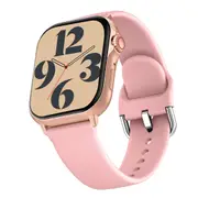 V-Fitness GPS Smart Watch 2.1 Inch AMOLED Display Waterproof Tracker Pink