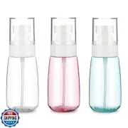 IFDGCTK 3 Pack 2oz/60ml Small Spray Bottle, Empty Plastic Mini Spray Bottles,