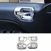 Inner Door Bowl Handle Shell Cover Trim Bezels for Jeep Compass 2011-16 Chrome (for: Jeep)
