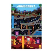 Impact Merch Minecraft Worldly Wall Room Display Regular Sized Poster 92x61cm